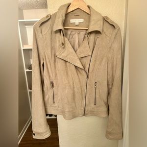 Suede Statement Jacket